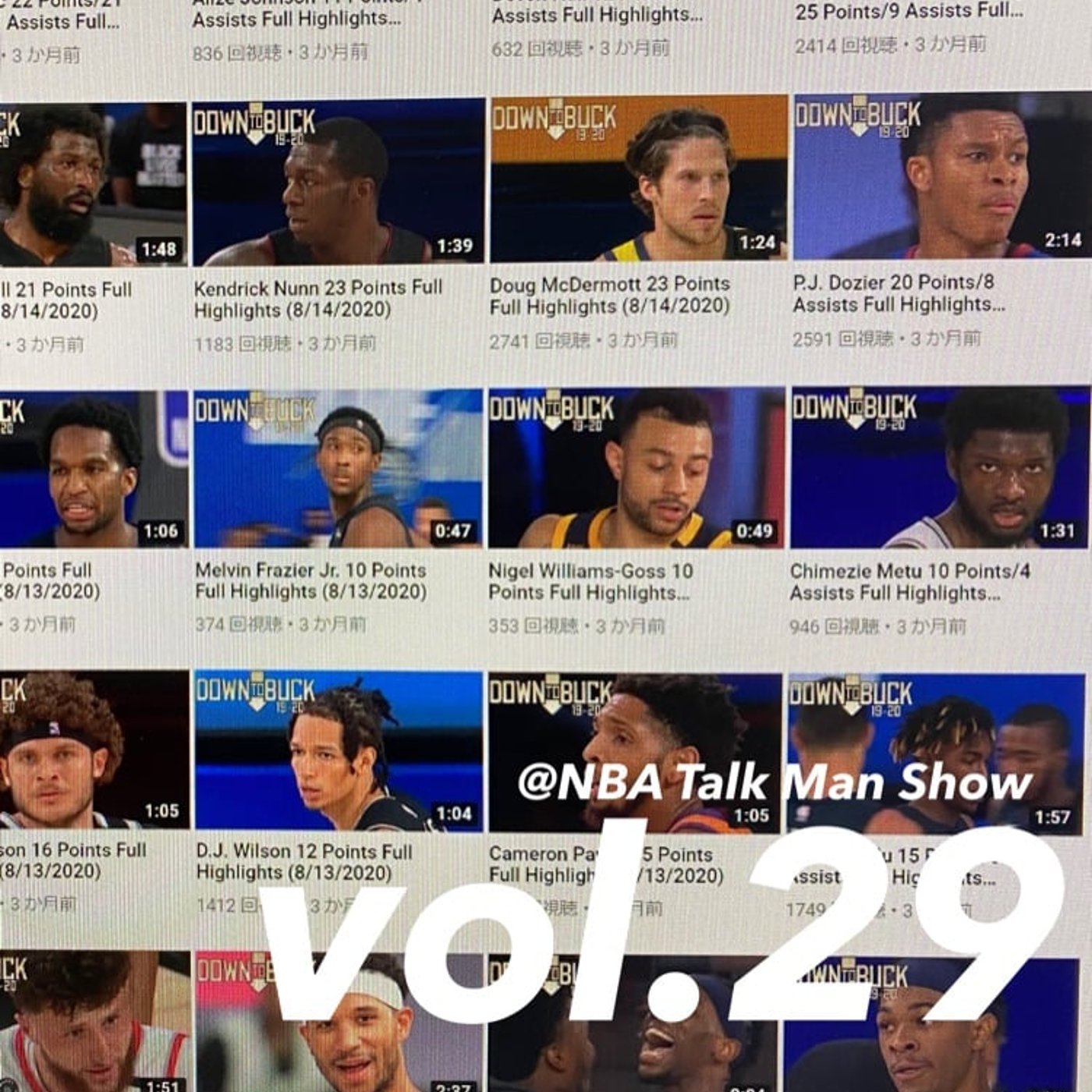 vol.29 今日のNBA〜 Down To BuckとFA･トレード戦線 episode artwork