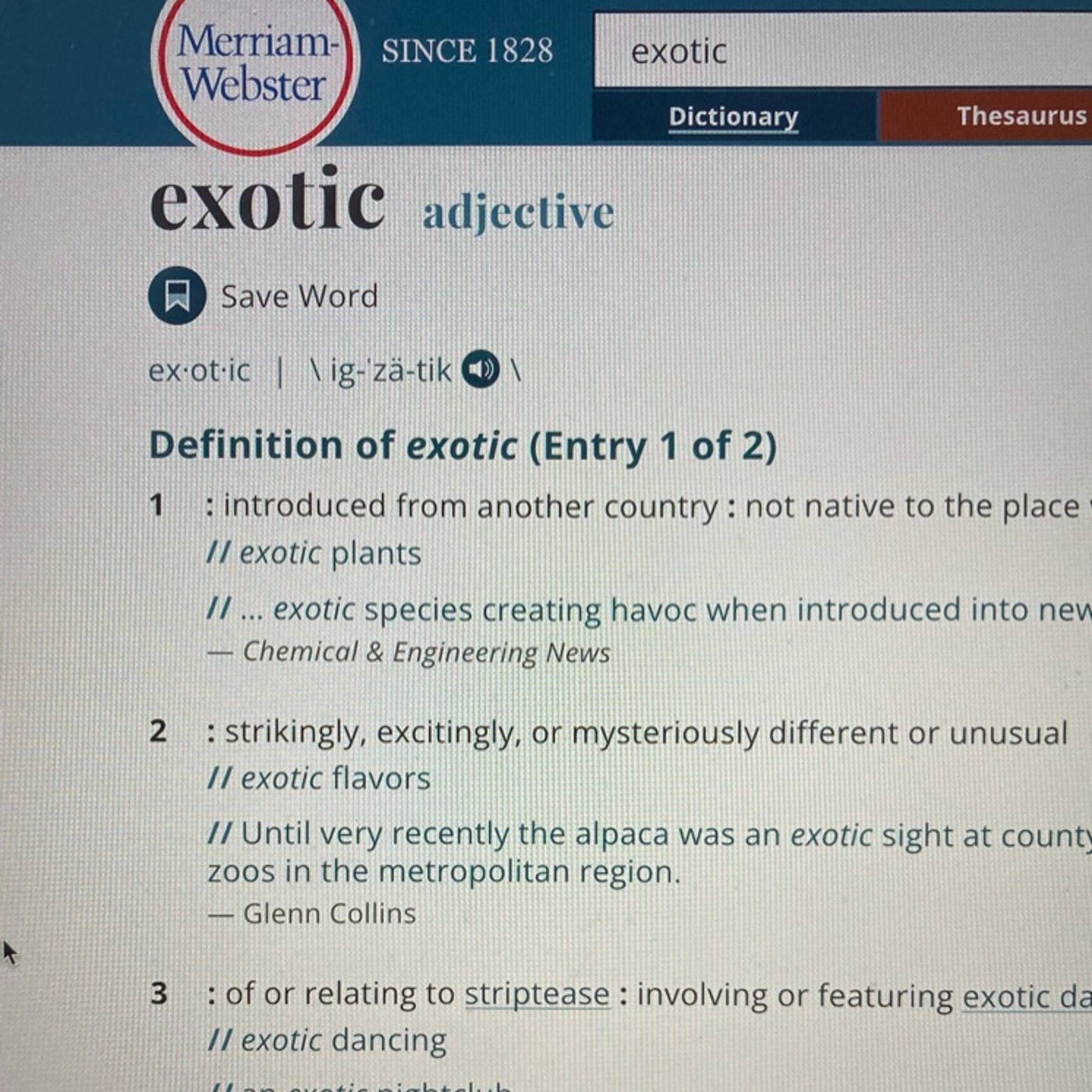 「exotic」彼はエキゾチックな顔立ちをしている、て言うけど… episode artwork