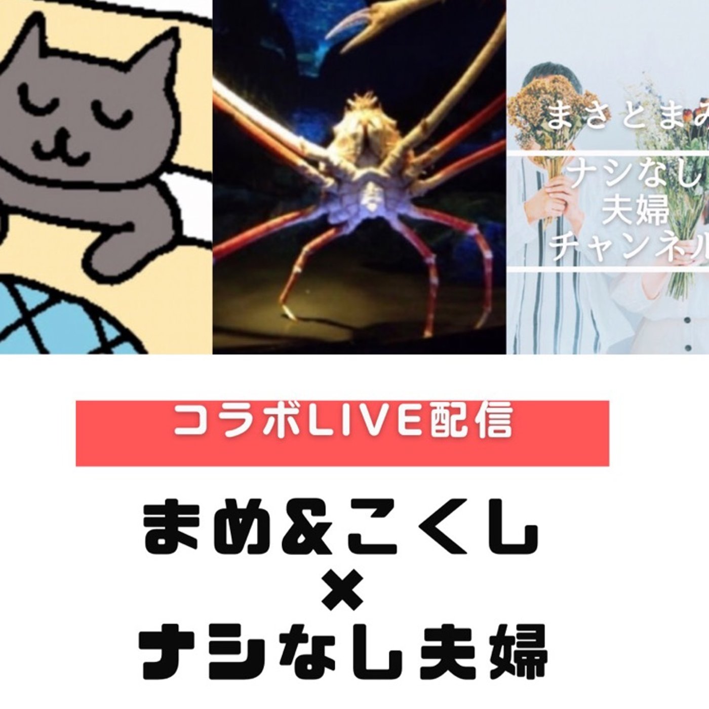 リアルカップルまめ&こくしのまったりラジオ✖️ナシなし夫婦チャンネル コラボライブ episode artwork