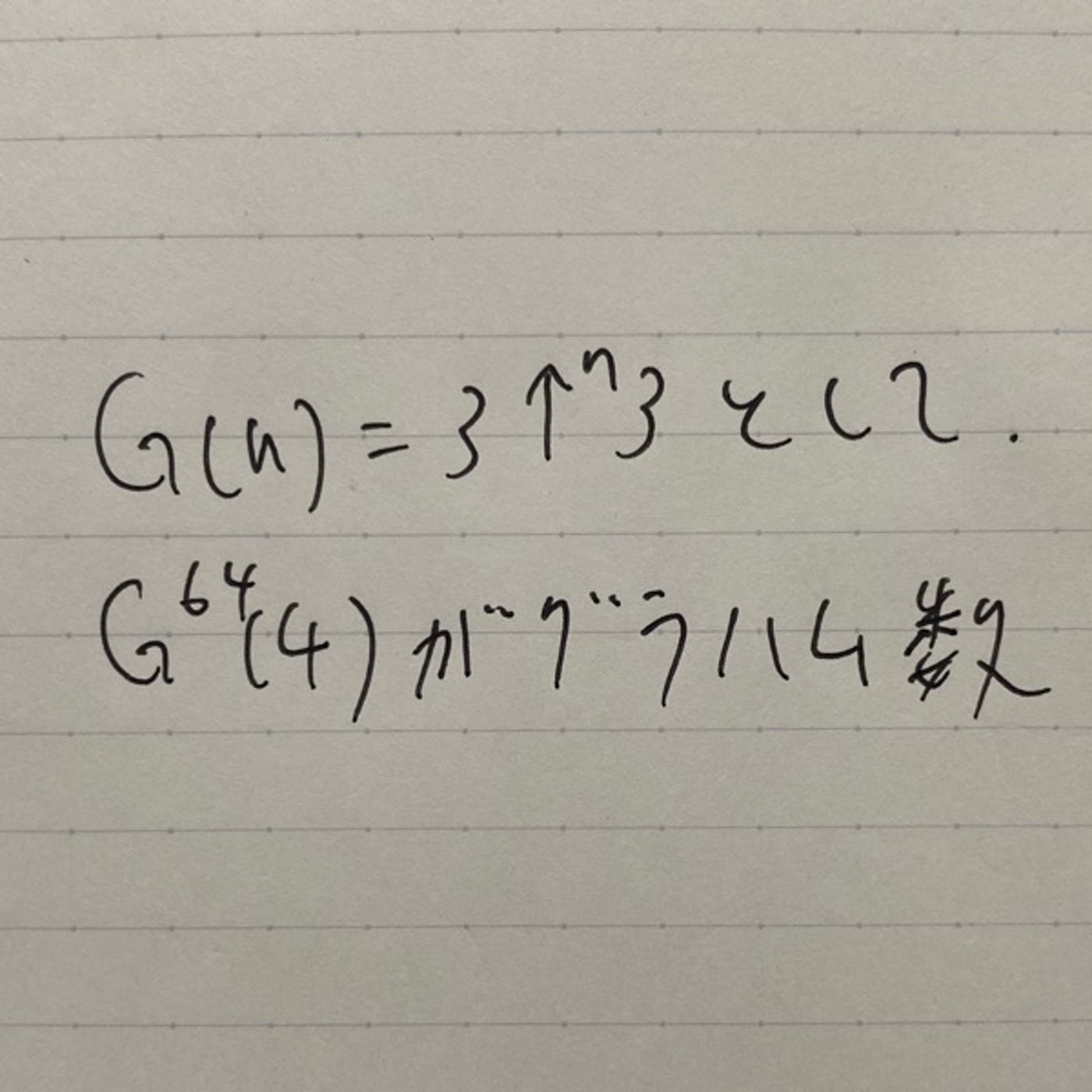証明で使われた最大の数グラハム数 episode artwork