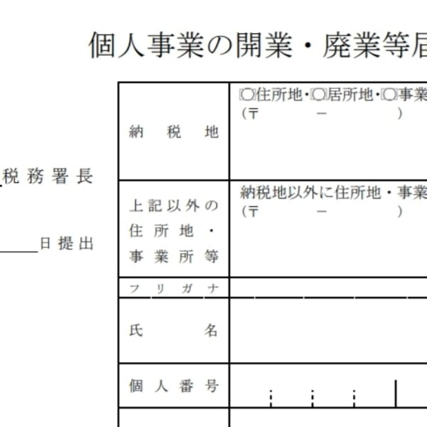 「開業届」はいつ何処に出すかを分かりやすく解説。2022.10.3現在、基本通達 episode artwork