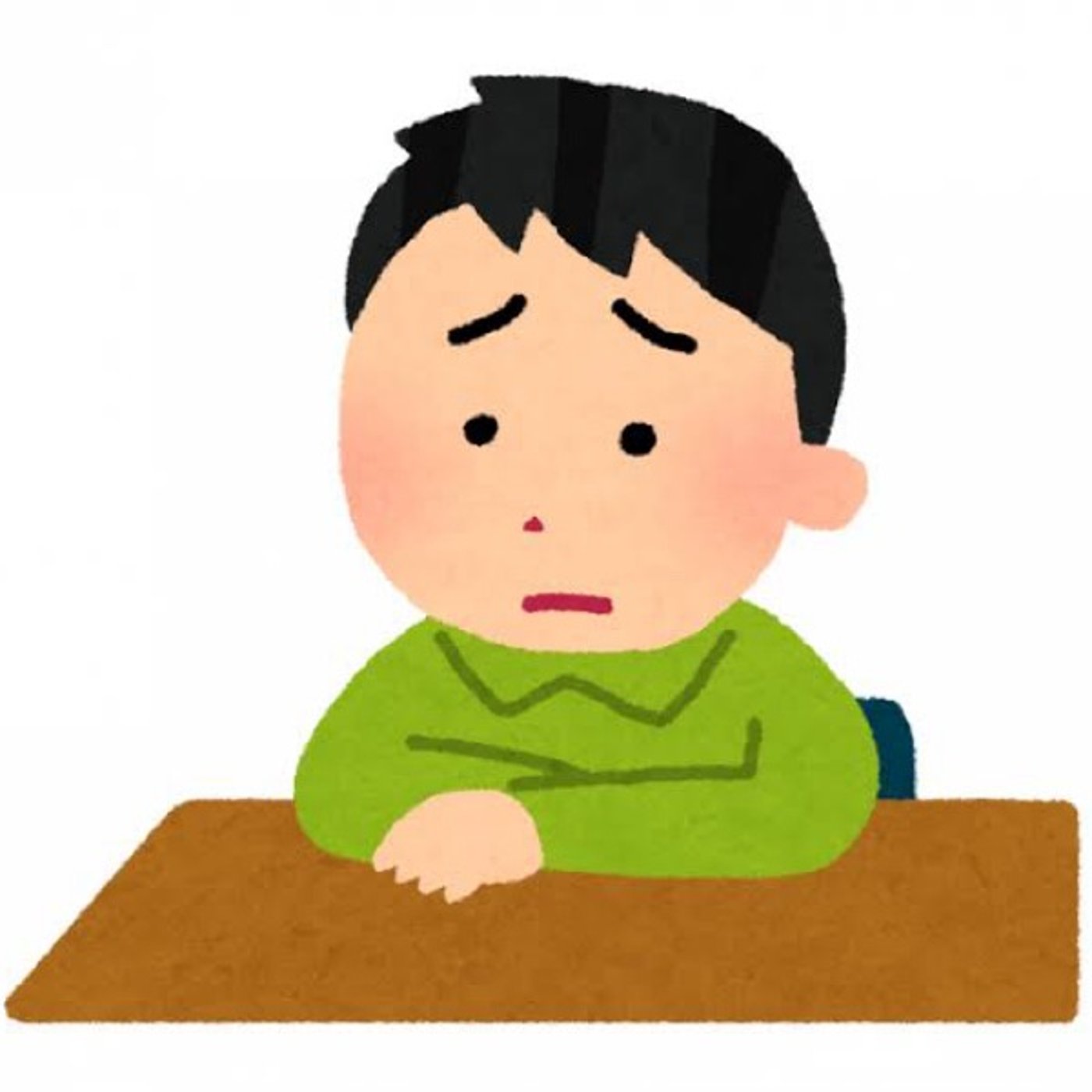 悩むのは5分以内で