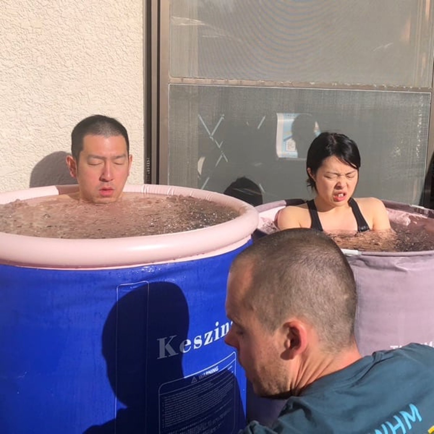 氷風呂に入ってきました