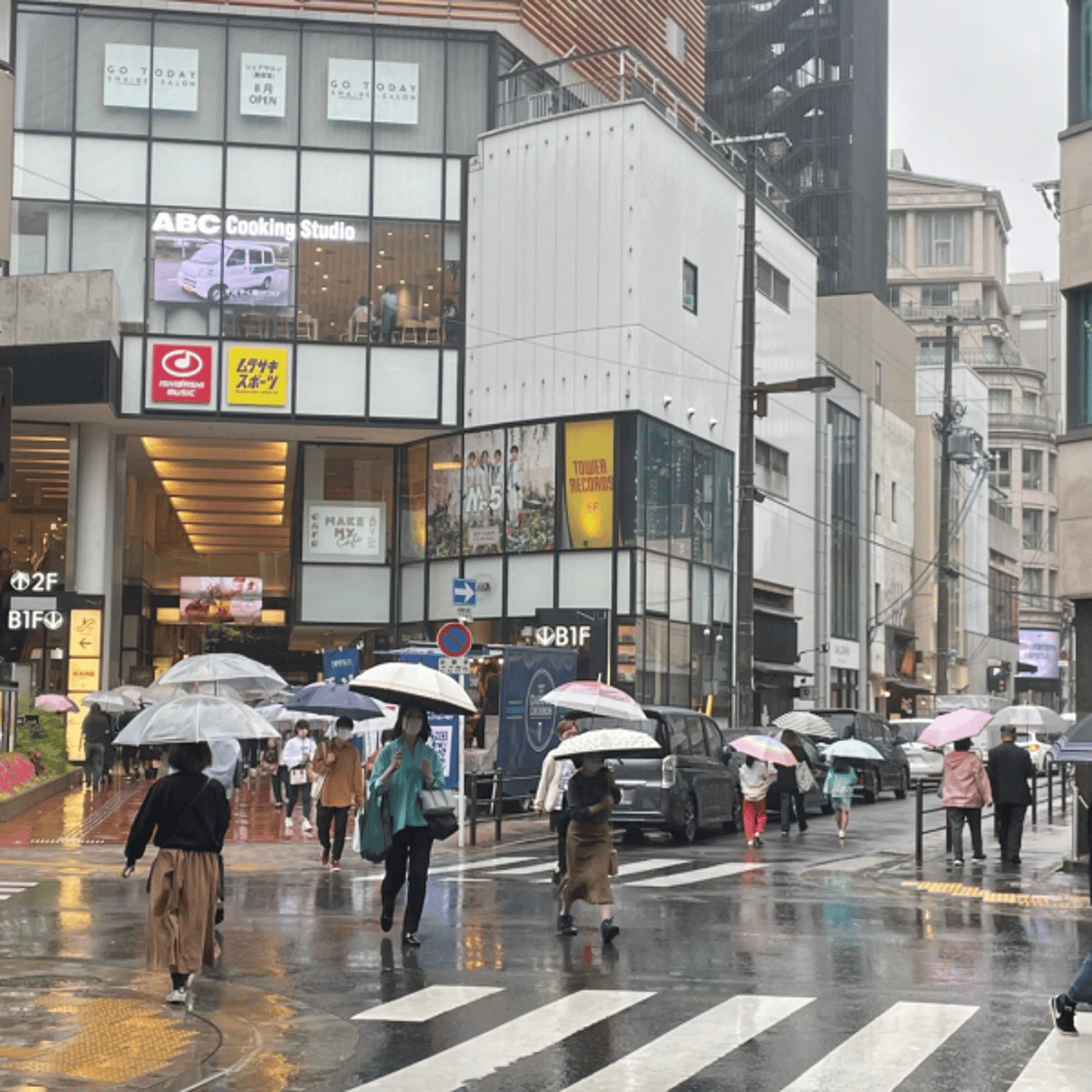 職場に着くまで10分ほど