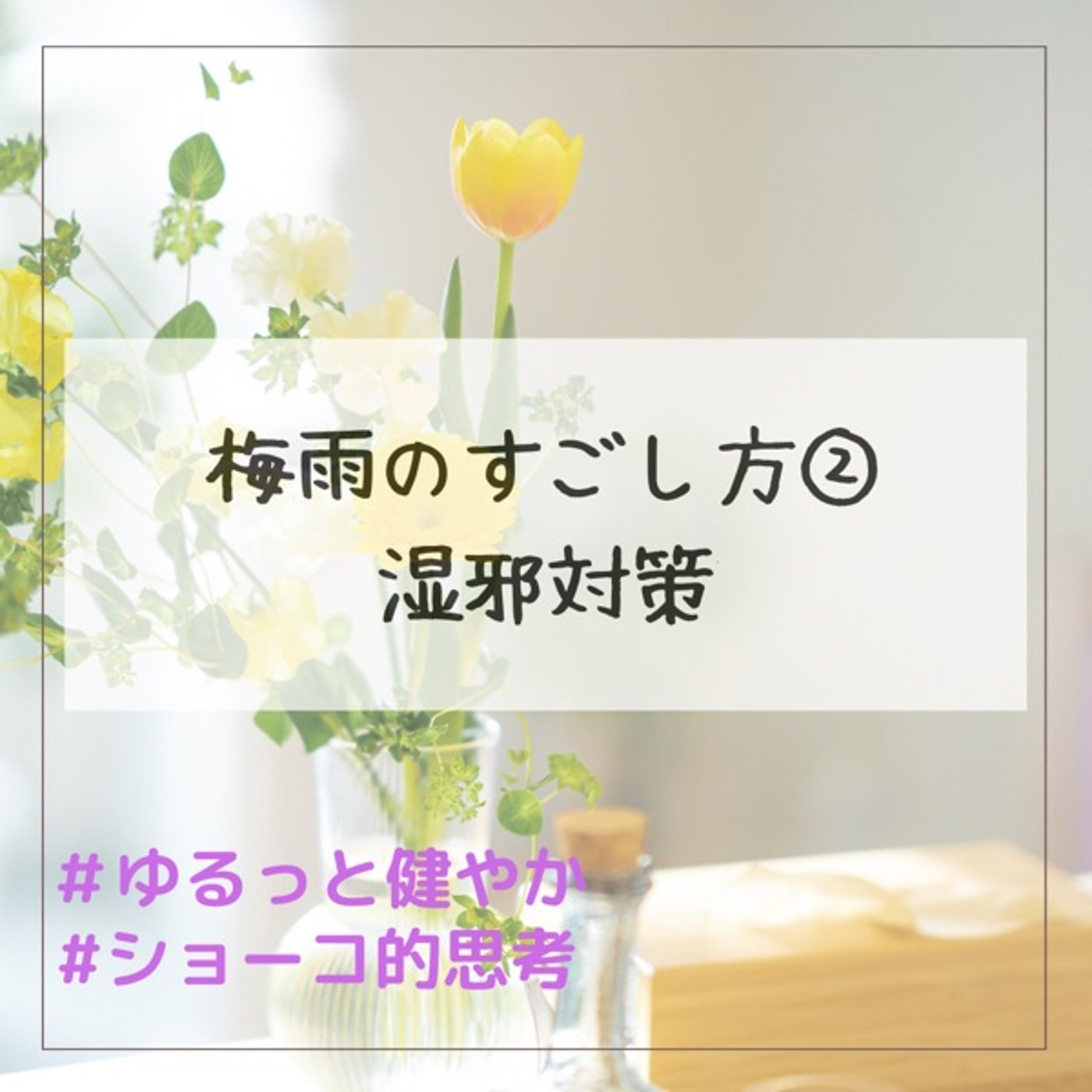 梅雨のすごし方② 湿邪対策 episode artwork