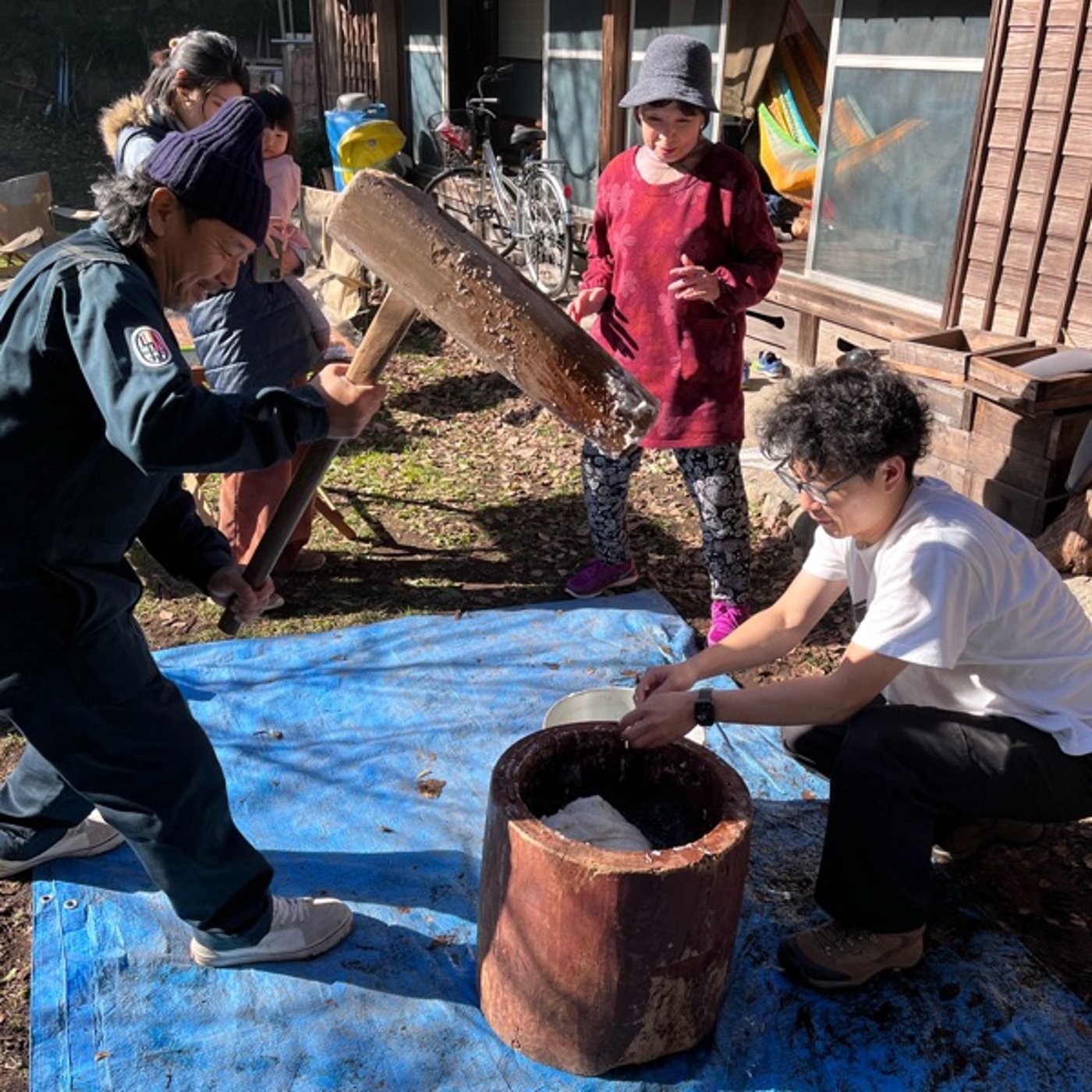 #0547 餅つき大会大成功の巻