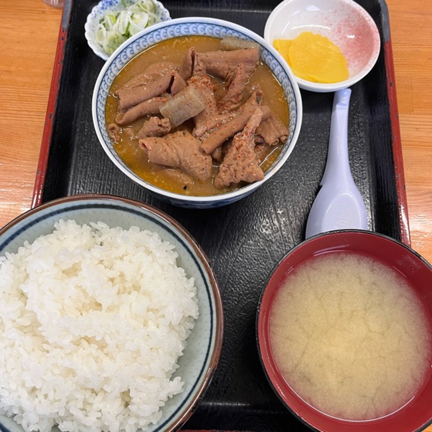 #0619 【apres Wednesday】群馬県の永井食堂モツ煮定食