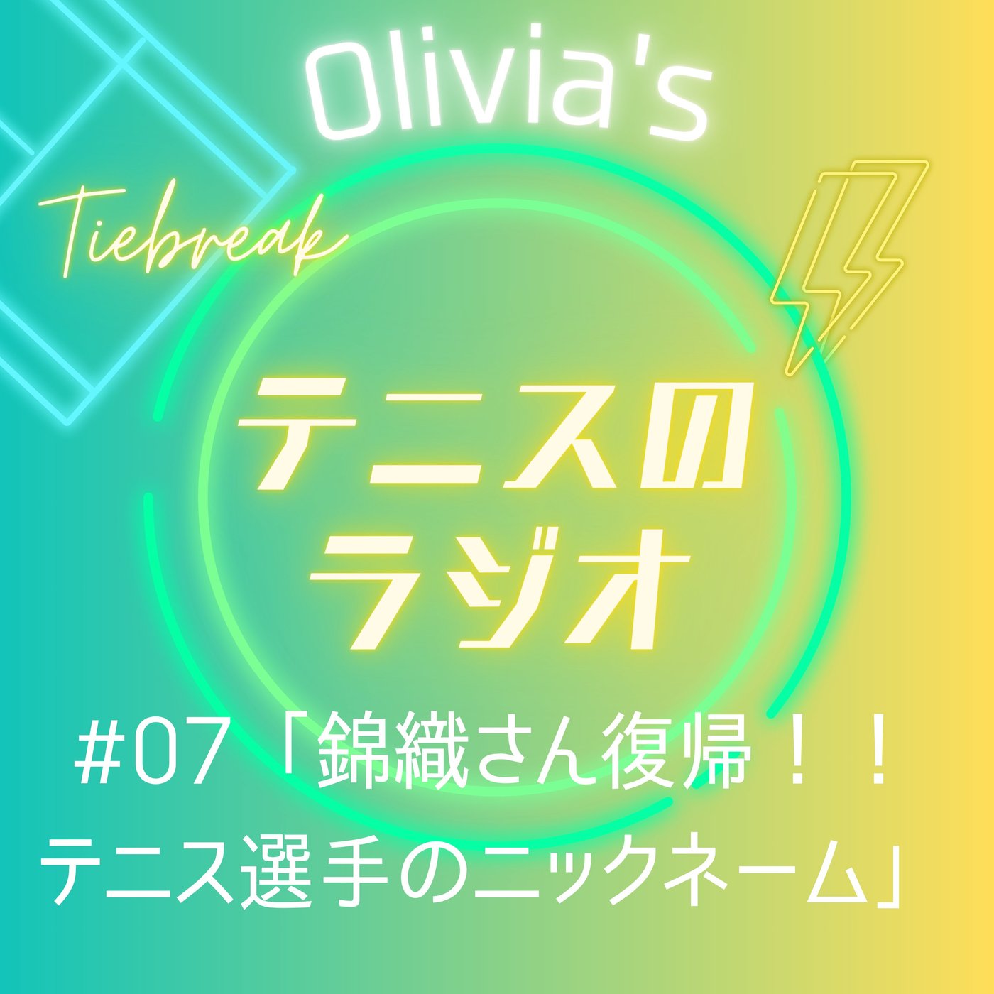 #07「錦織さん復帰！！悪魔、神、熊、タコ？テニス選手のニックネーム！」