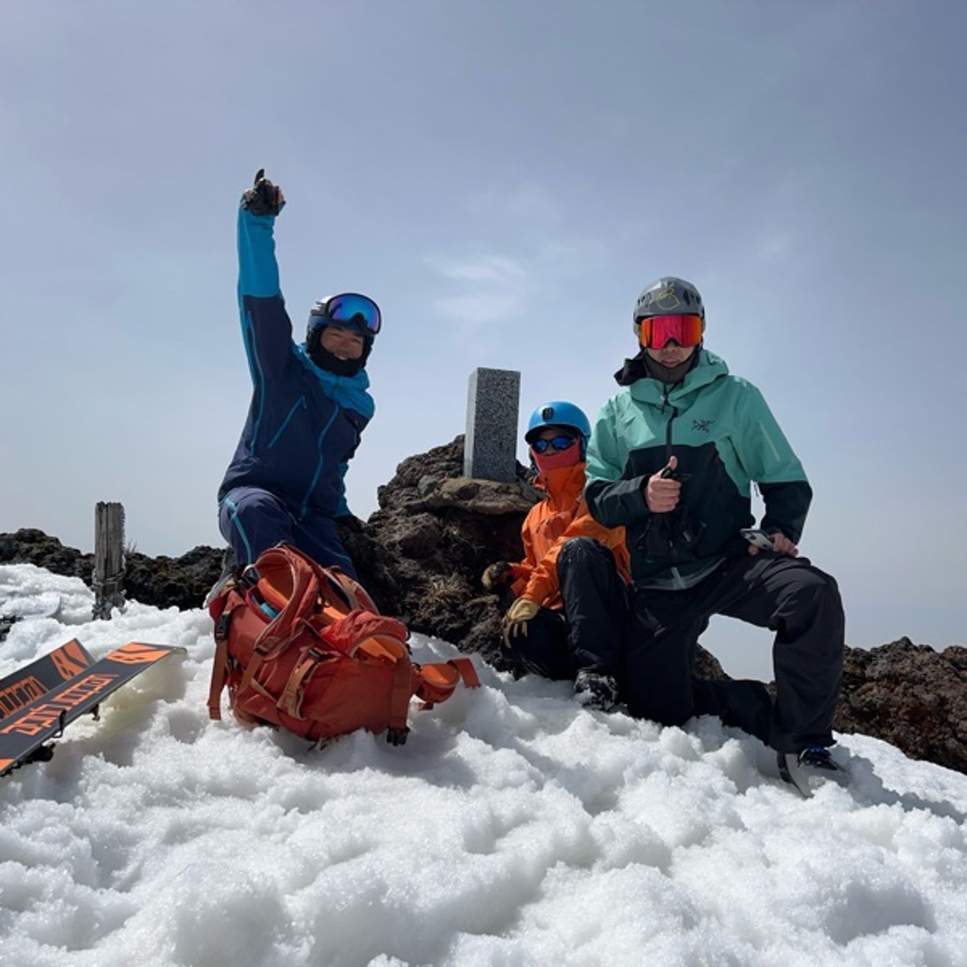 #0678【東北スノーキャラバン】鳥海山開山日の特権は極上ザラメ雪