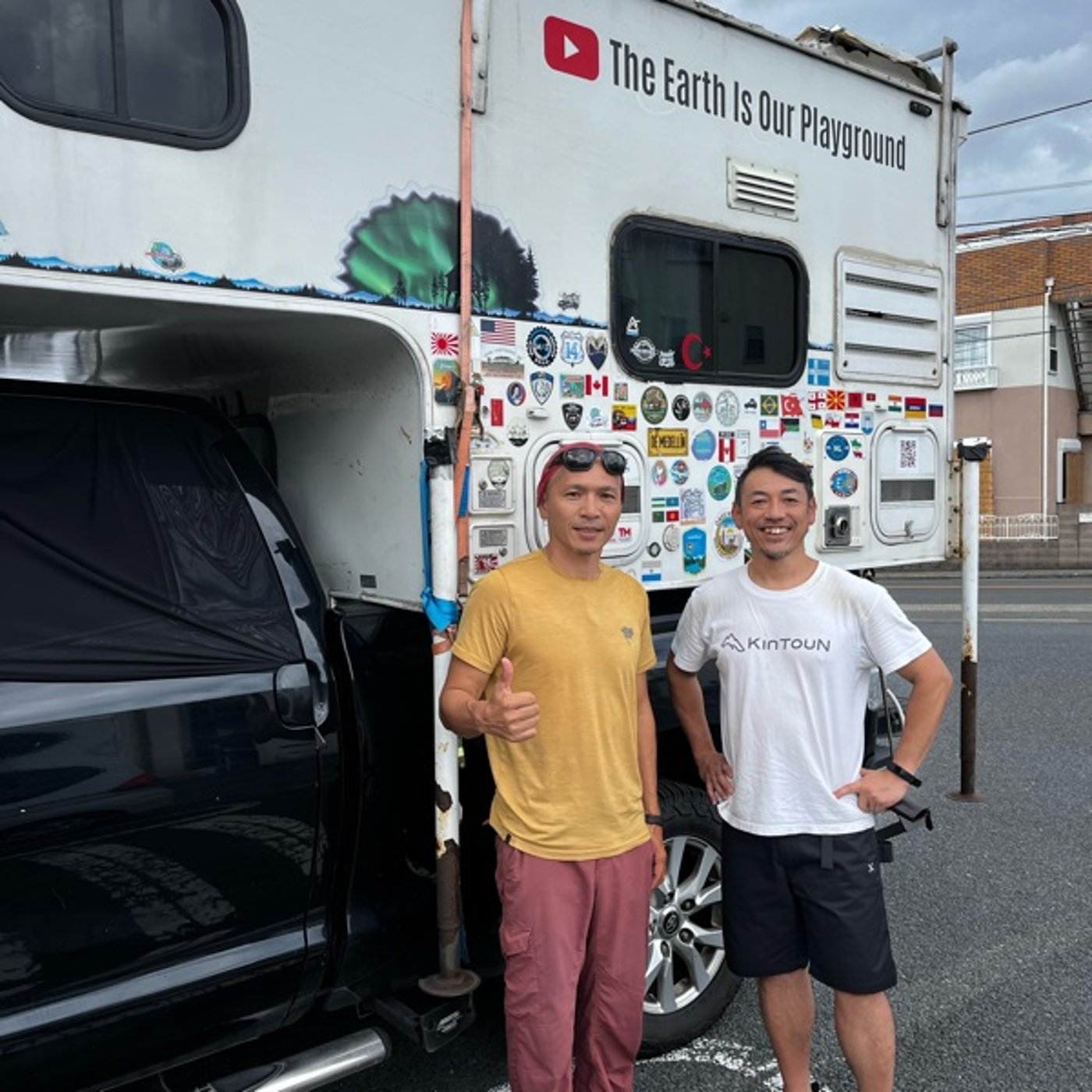 #0827 世界一周家族と偶然に会いました