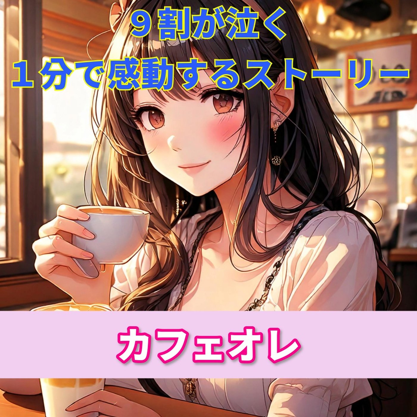 【９割が泣く１分で感動する話】優しい味のカフェオレが泣けてくるの… episode artwork