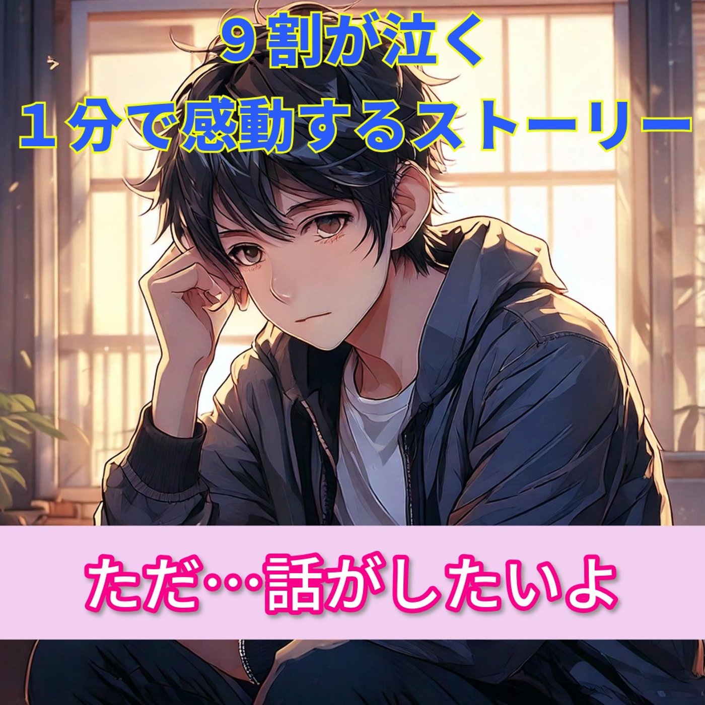【９割が泣く１分で感動する話】愛した人の大切さに気づくメンズの話が泣ける… episode artwork