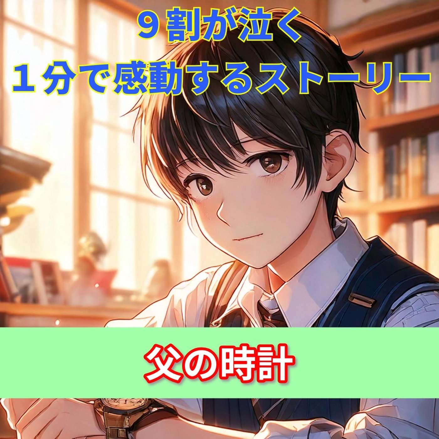 【９割が泣く１分で感動する話…忘れていた想いと言葉が時計と共に動き出す…】 episode artwork