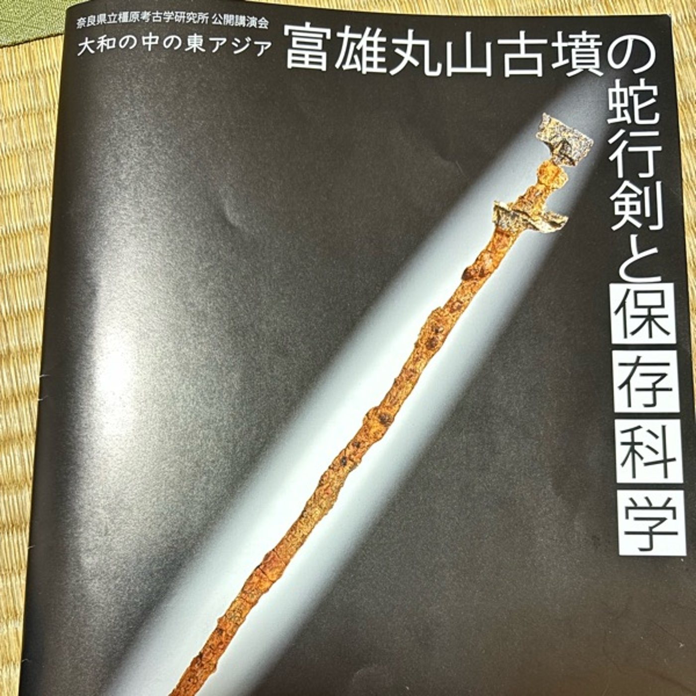 橿原考古学研究所講演会〜富雄丸山古墳の蛇行剣と保存科学〜 episode artwork