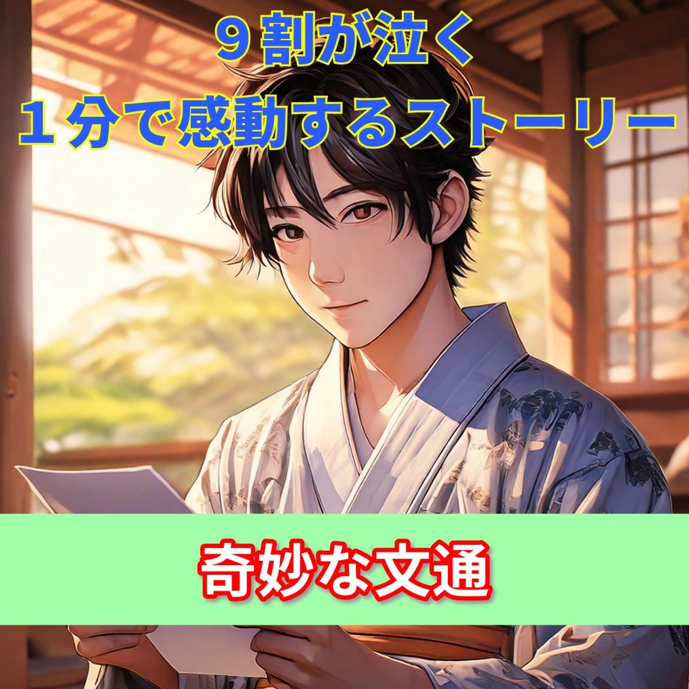 【９割の人が感動する話…奇妙な文通のやりとりで人生が変わった俺の話…】 episode artwork