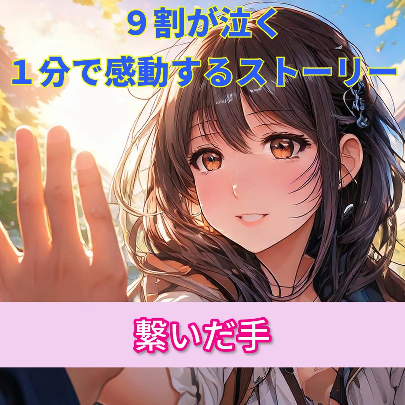 【９割の人が感動する話…貴方と繋いだ手は絶対に離さない😌】 episode artwork