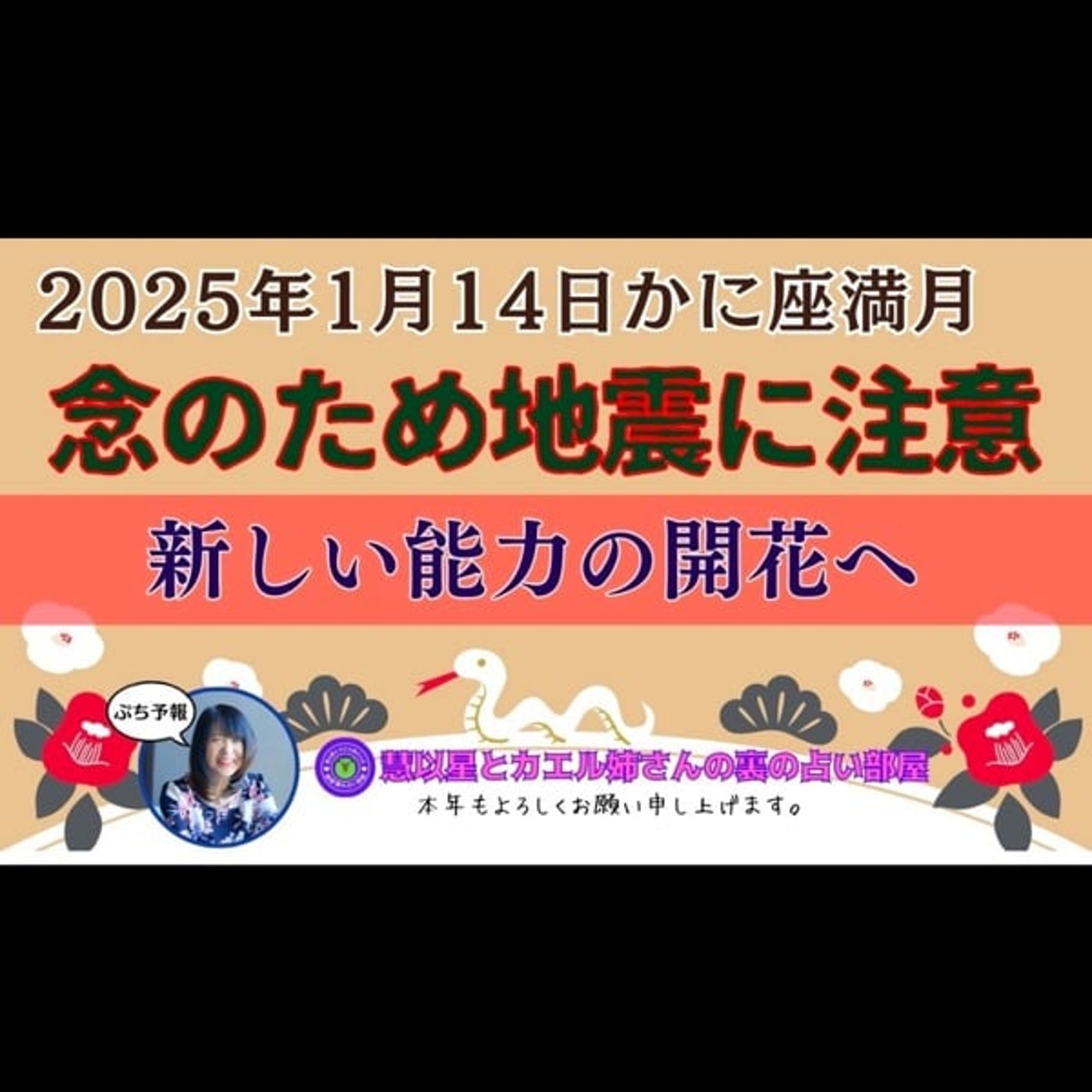 【新年初満月🌕】25年1/14かに座満月🌕突発案件からのセキュリティ能力開花の時