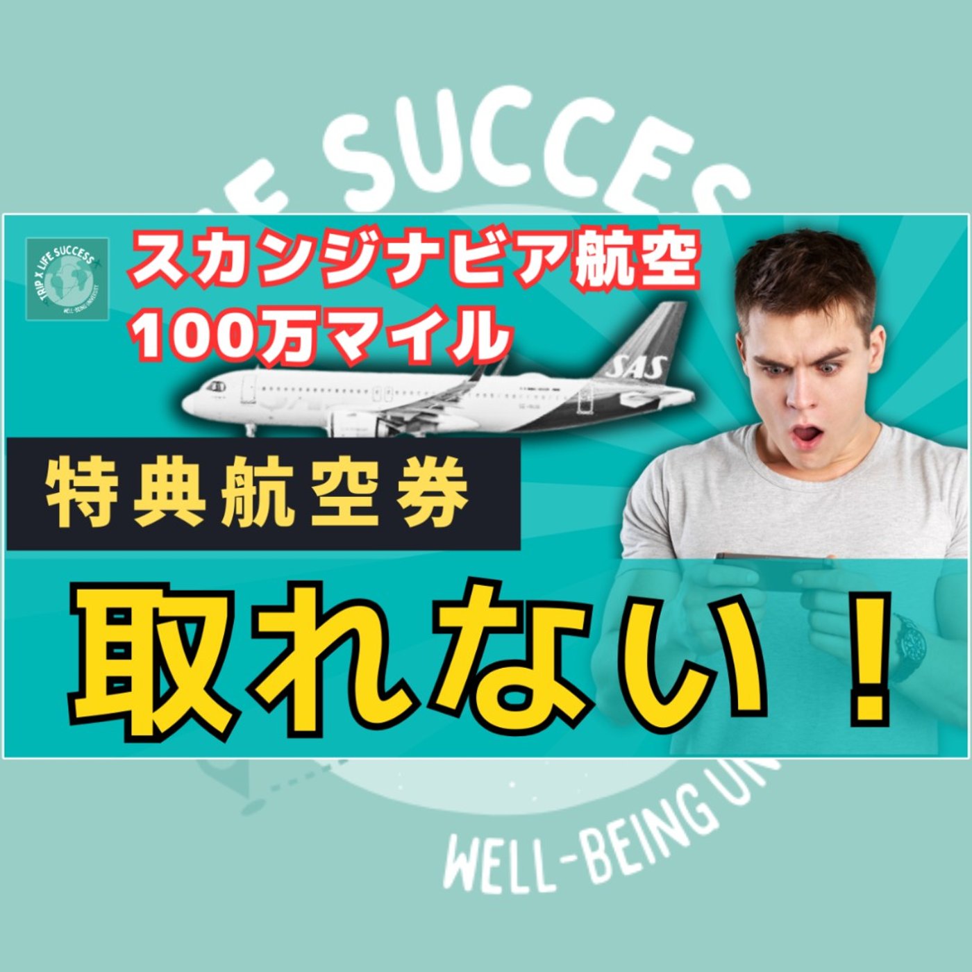 SAS100万マイルは使えない⁉︎ 使い方と特典航空券の取り方を解説 episode artwork
