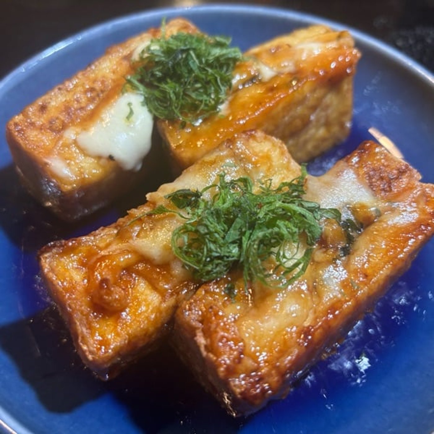 モンドの留守番お料理生配信〜厚揚げチーズ大葉ハサミ焼き編〜