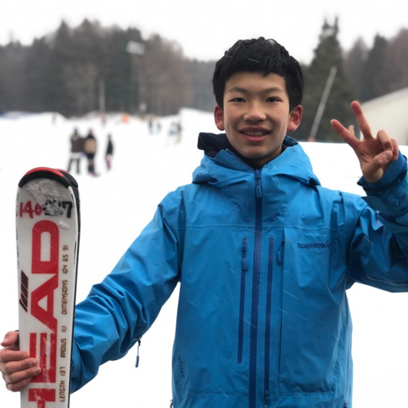 #0985 長男の航悠とスキーへ行きます
