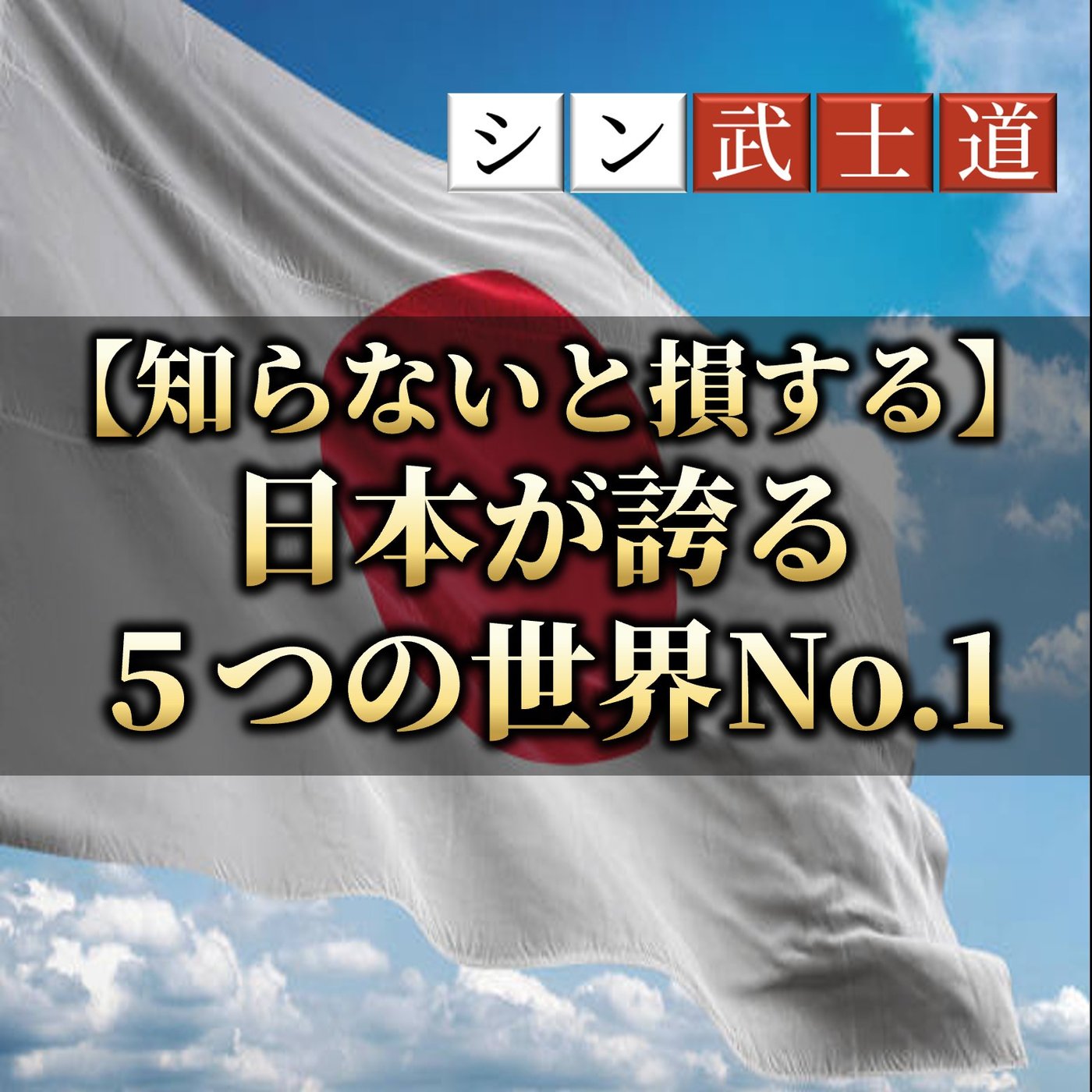 【知らないと損する】日本が誇る5つの世界No.1