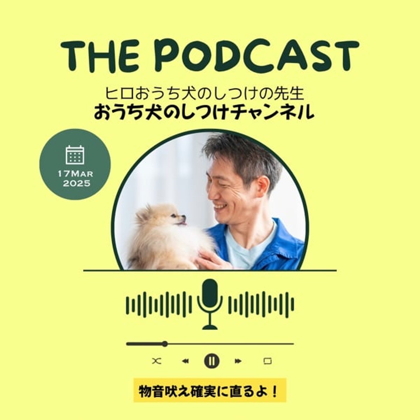 物音吠え確実に直るよ！