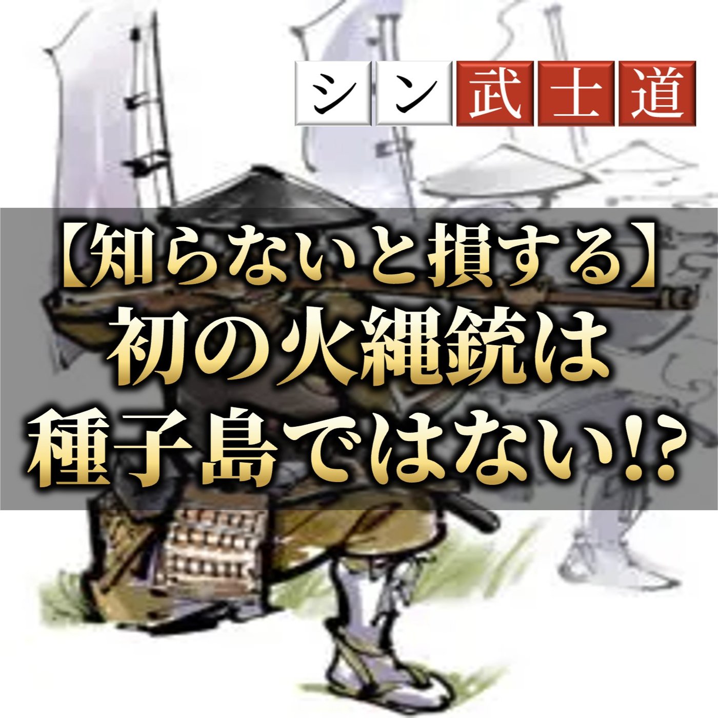 【知らないと損する】初の火縄銃は種子島ではない！？