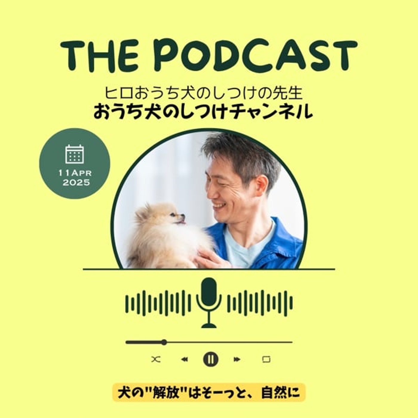 犬の"解放"はそーっと、自然に