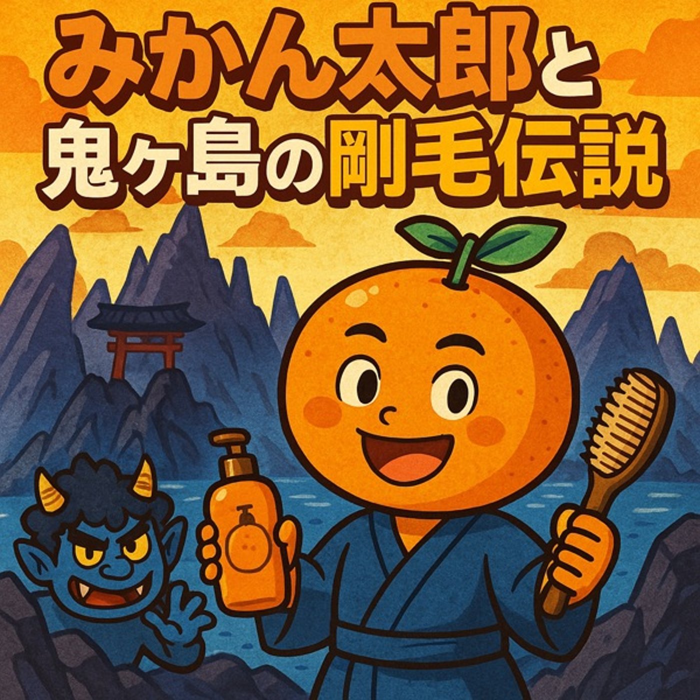 【朗読】みかん太郎と鬼ヶ島の剛毛伝説🍊♨️ episode artwork