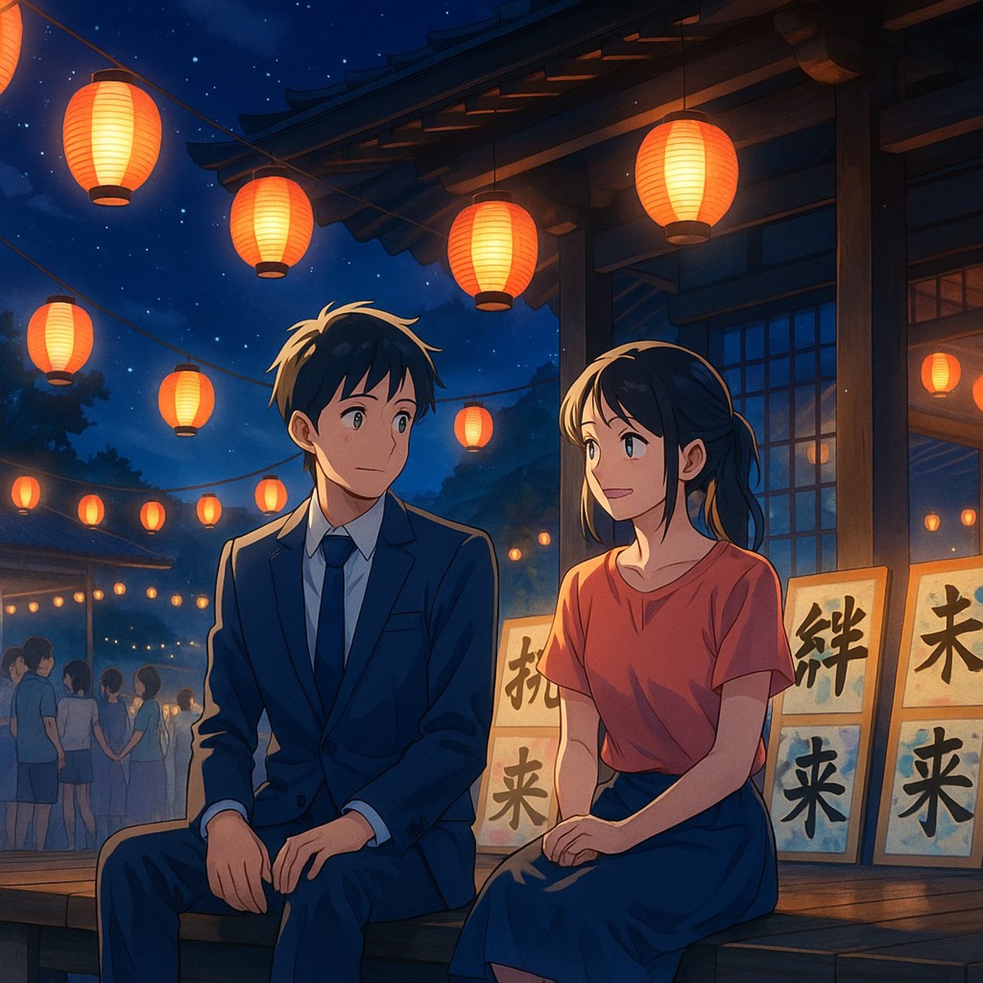 第4話：地域行事と書道展 〜つながりを描いた夏の夜〜  episode artwork