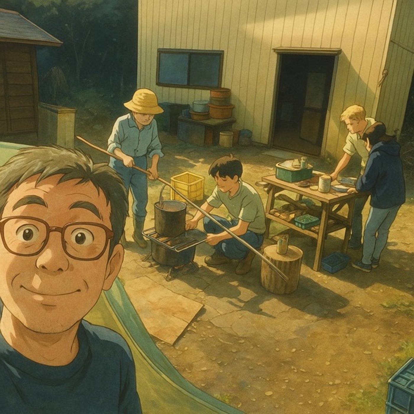 #369 高校時代仲間とたけのこ掘り&BBQ いい時間を過ごせました episode artwork