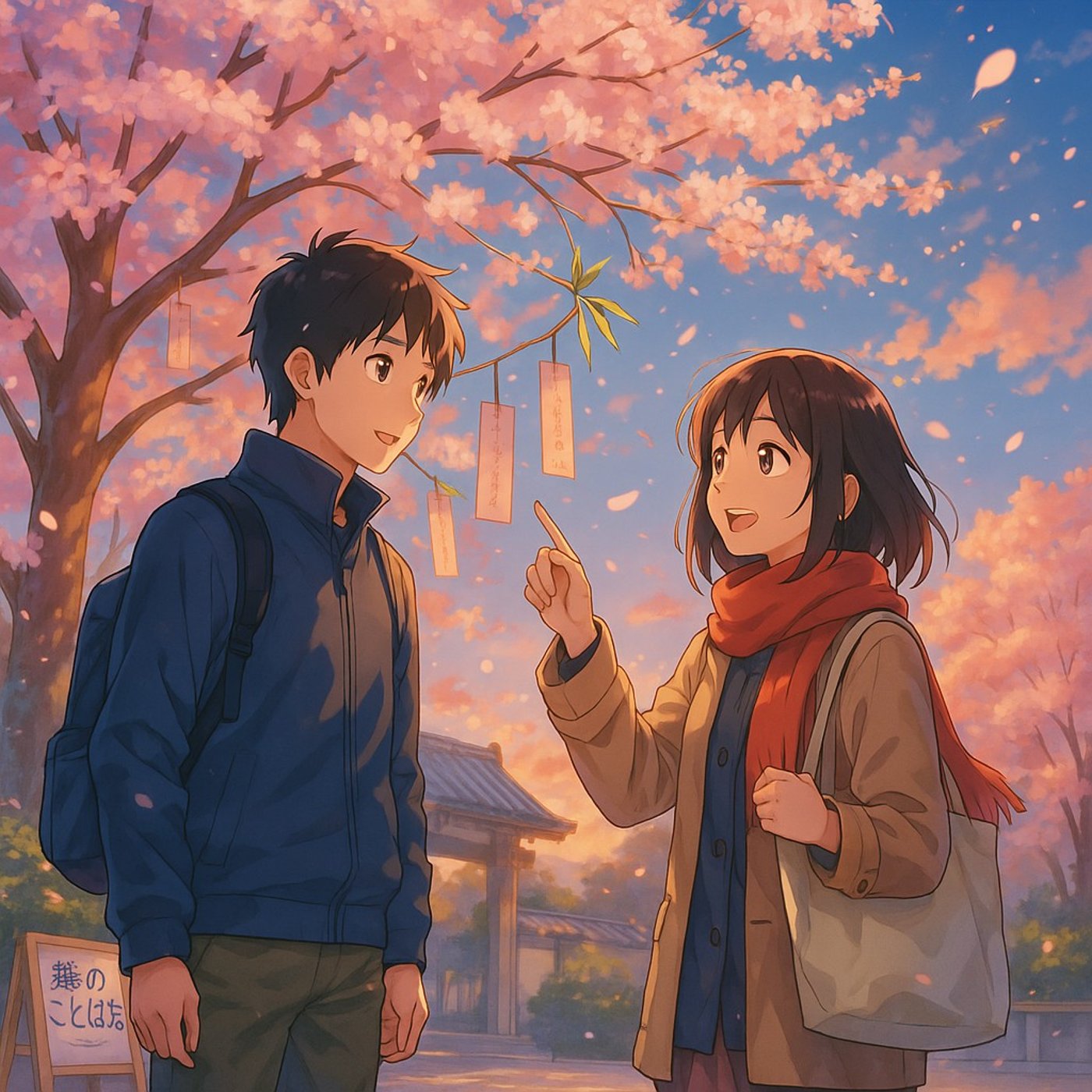 第10話：桜の短冊に願いをこめて 〜春、ことば、そして想い〜 episode artwork