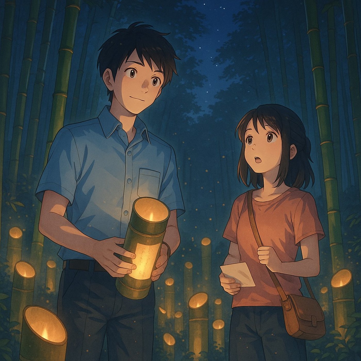 第15話：ことばの灯をつなぐ夜 〜小さな火に、願いをのせて〜 episode artwork