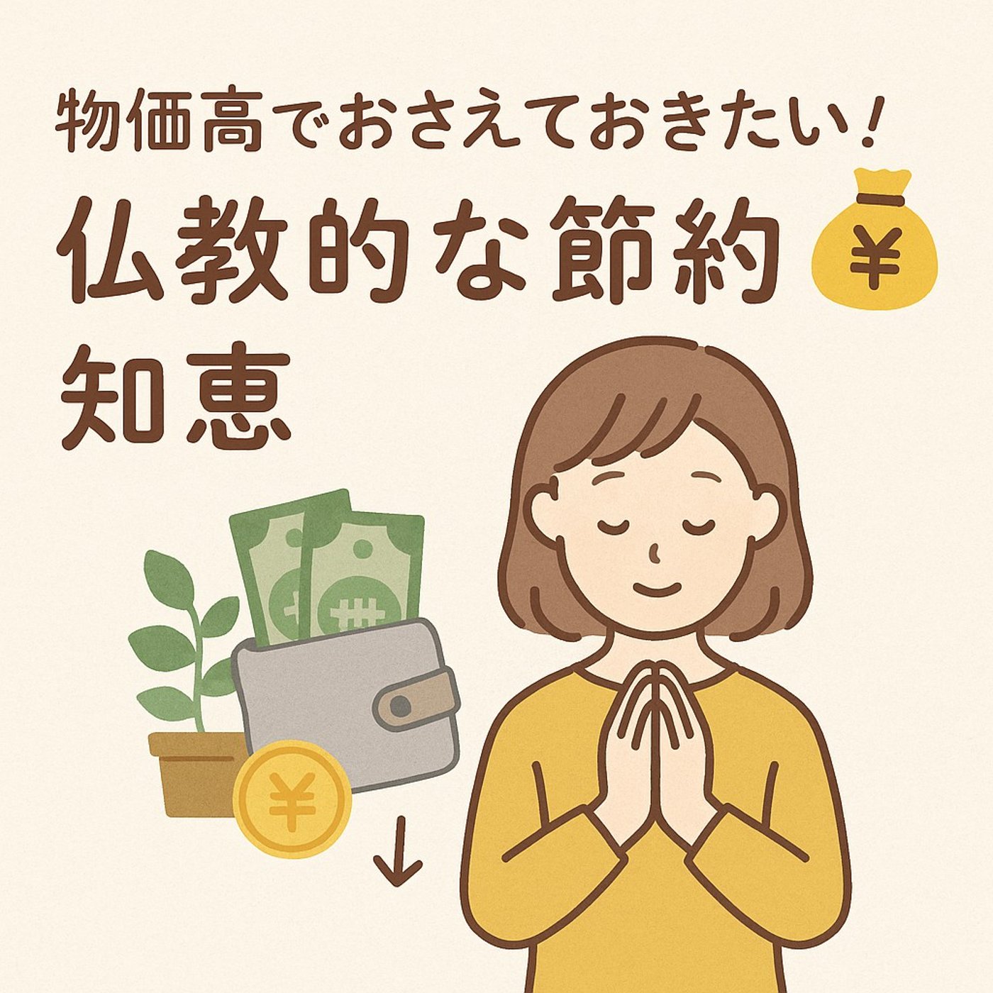 物価が上がっても心は豊かに🌿仏教に学ぶ、やさしい節約の知恵 episode artwork