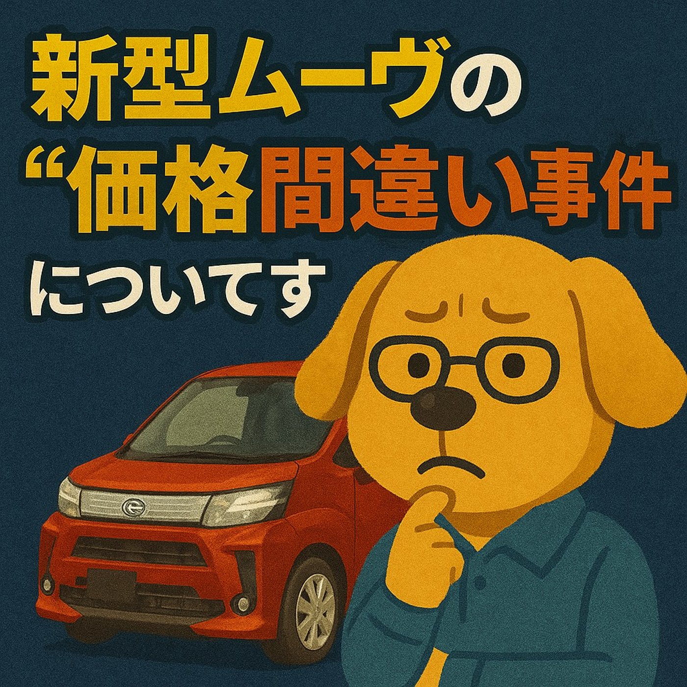 新型ムーヴの“価格間違い”事件についてです（笑） episode artwork