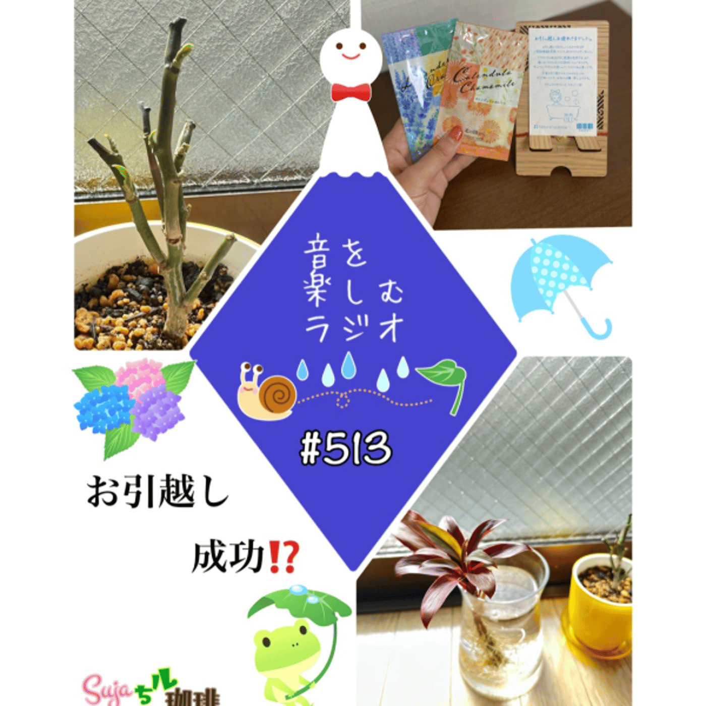 【全体公開】#513 珈琲瞑想🫘🕯️✨& お引越し成功🪴⁉️ episode artwork
