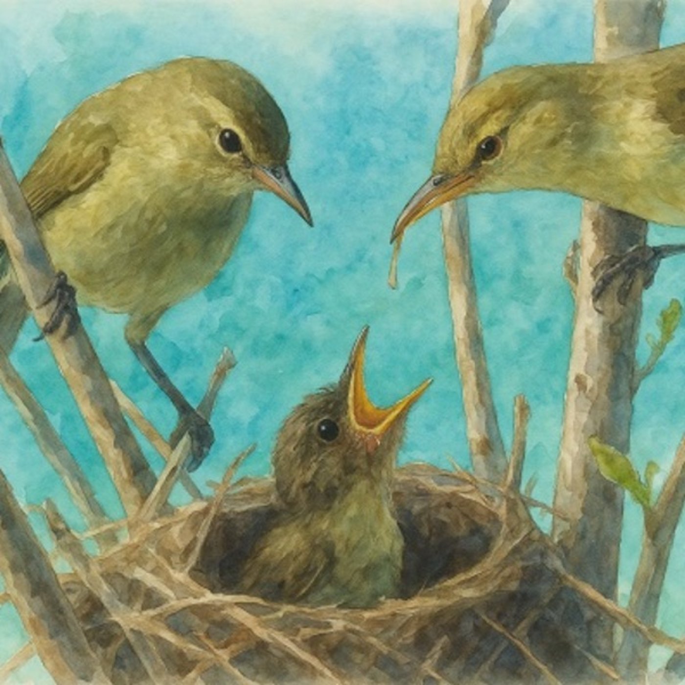 親鳥の「おしどり夫婦度」はヒナの将来に影響するか？(25.6.8)