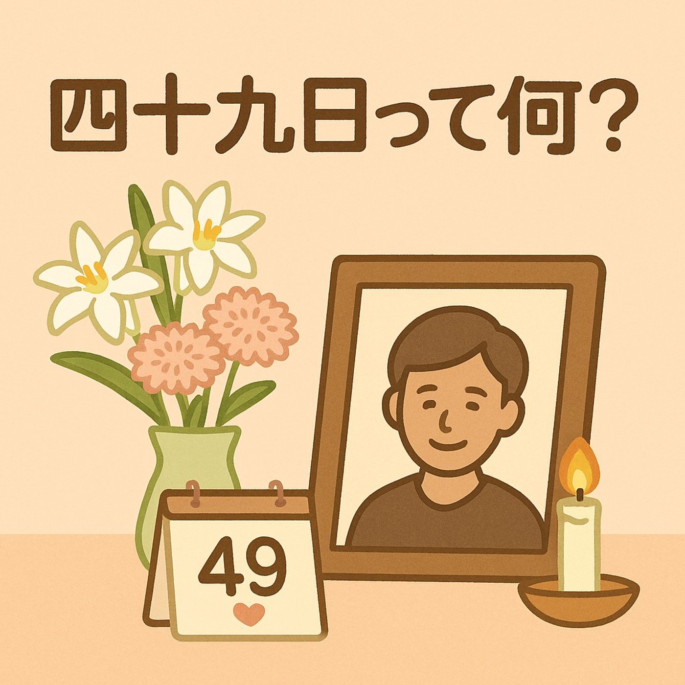 やさしく知る「四十九日」──大切な人を想う最後のお別れの節目 episode artwork