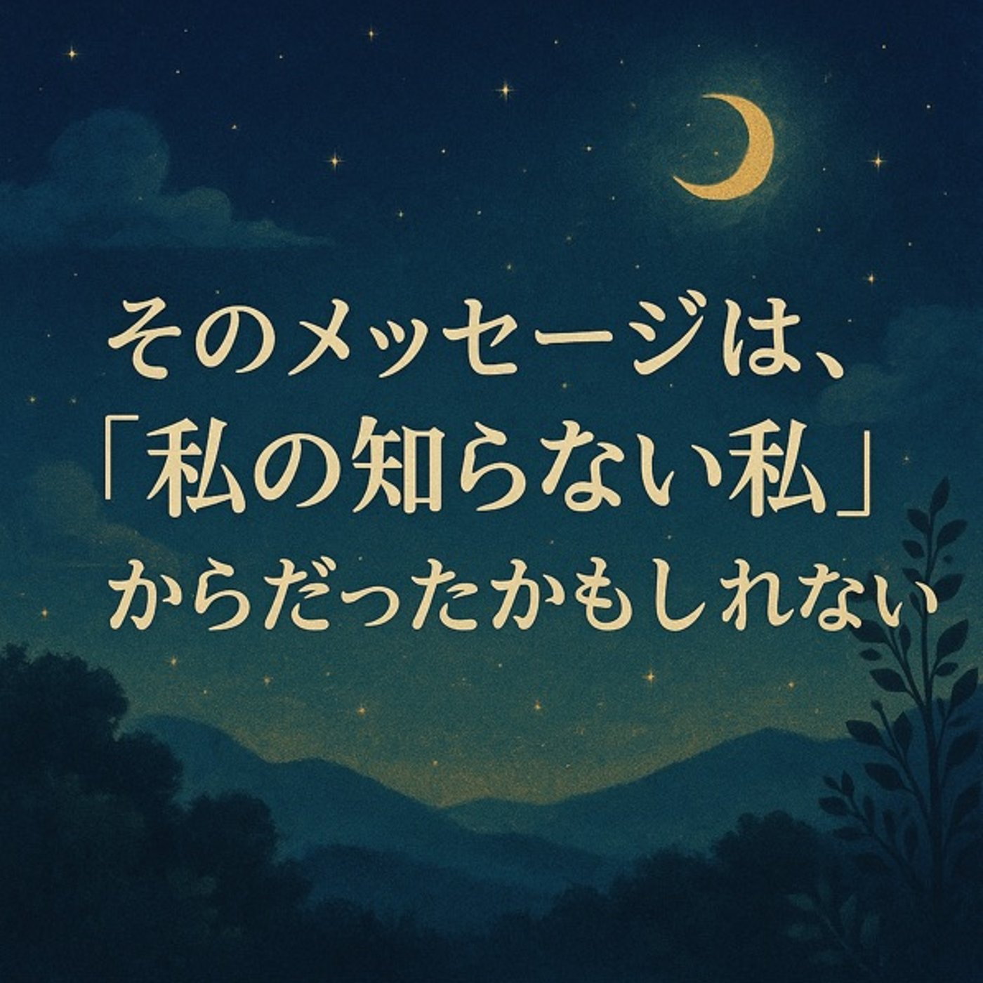 そのメッセージは、“私の知らない私”からだったかもしれない episode artwork