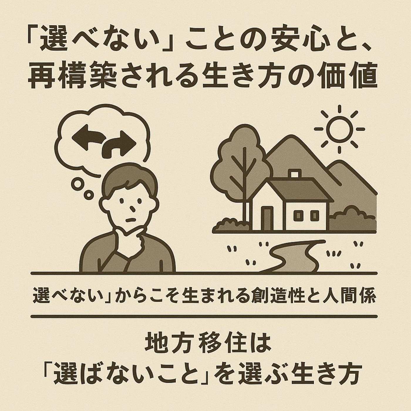 地方移住は選択のパラドックスに対する解 episode artwork