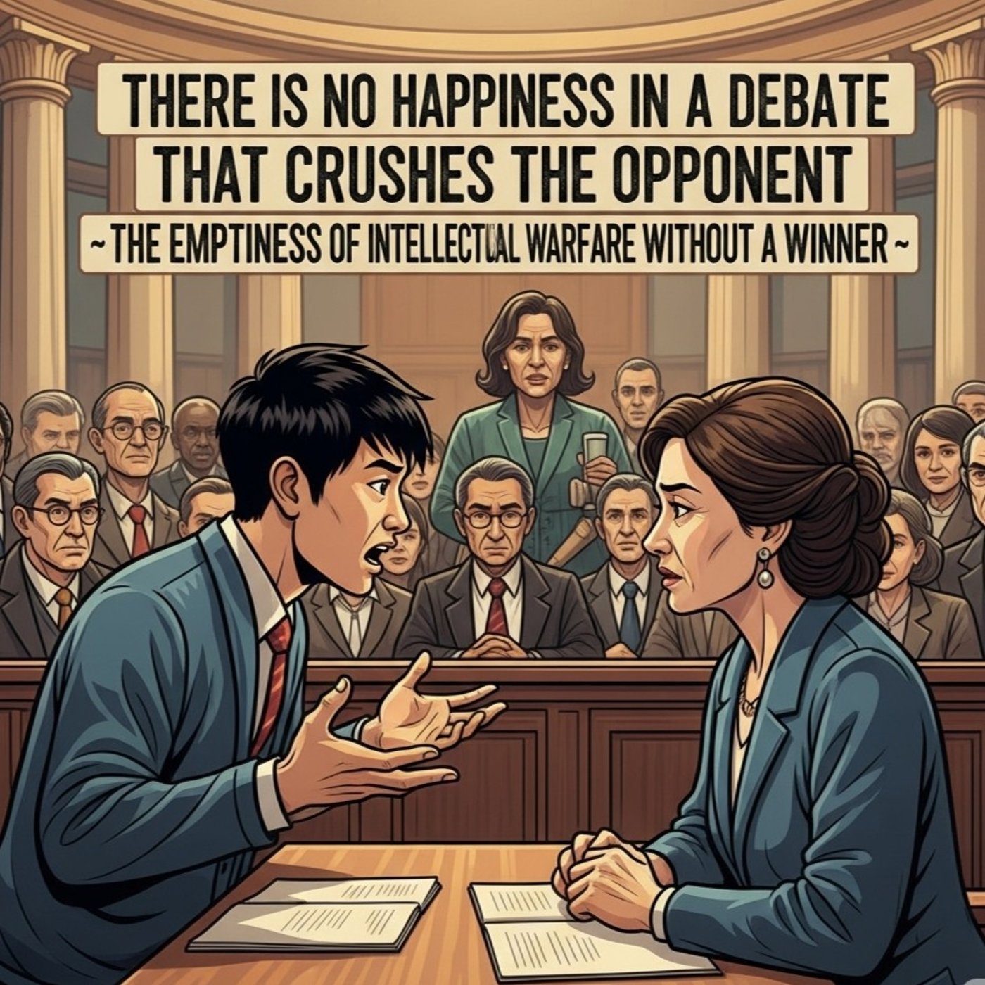相手を潰す討論会に、だれの幸せも存在しない 〜勝者なき知的闘争の虚しさ〜 episode artwork