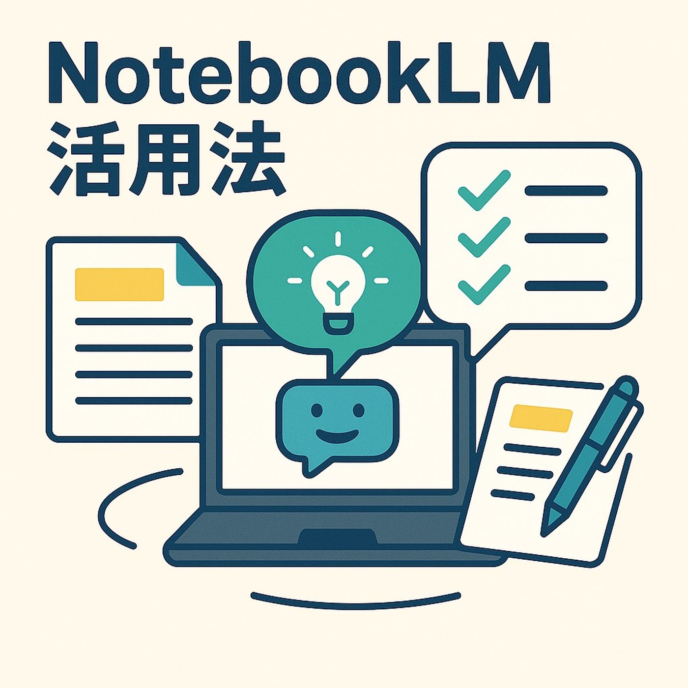 AIがあなたの思考をサポート！NotebookLMでひらめきを形にする方法 episode artwork