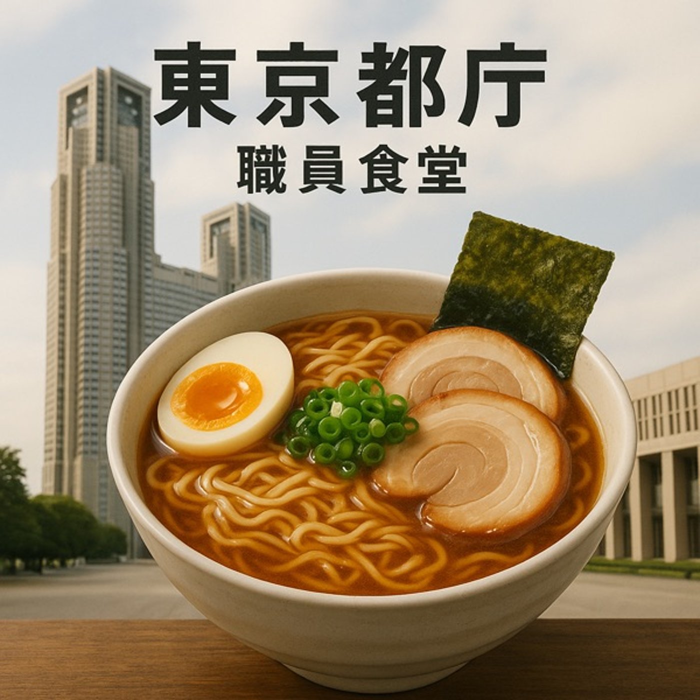 都庁の中にグルメ天国！？一般人可の知られざる職員食堂 episode artwork