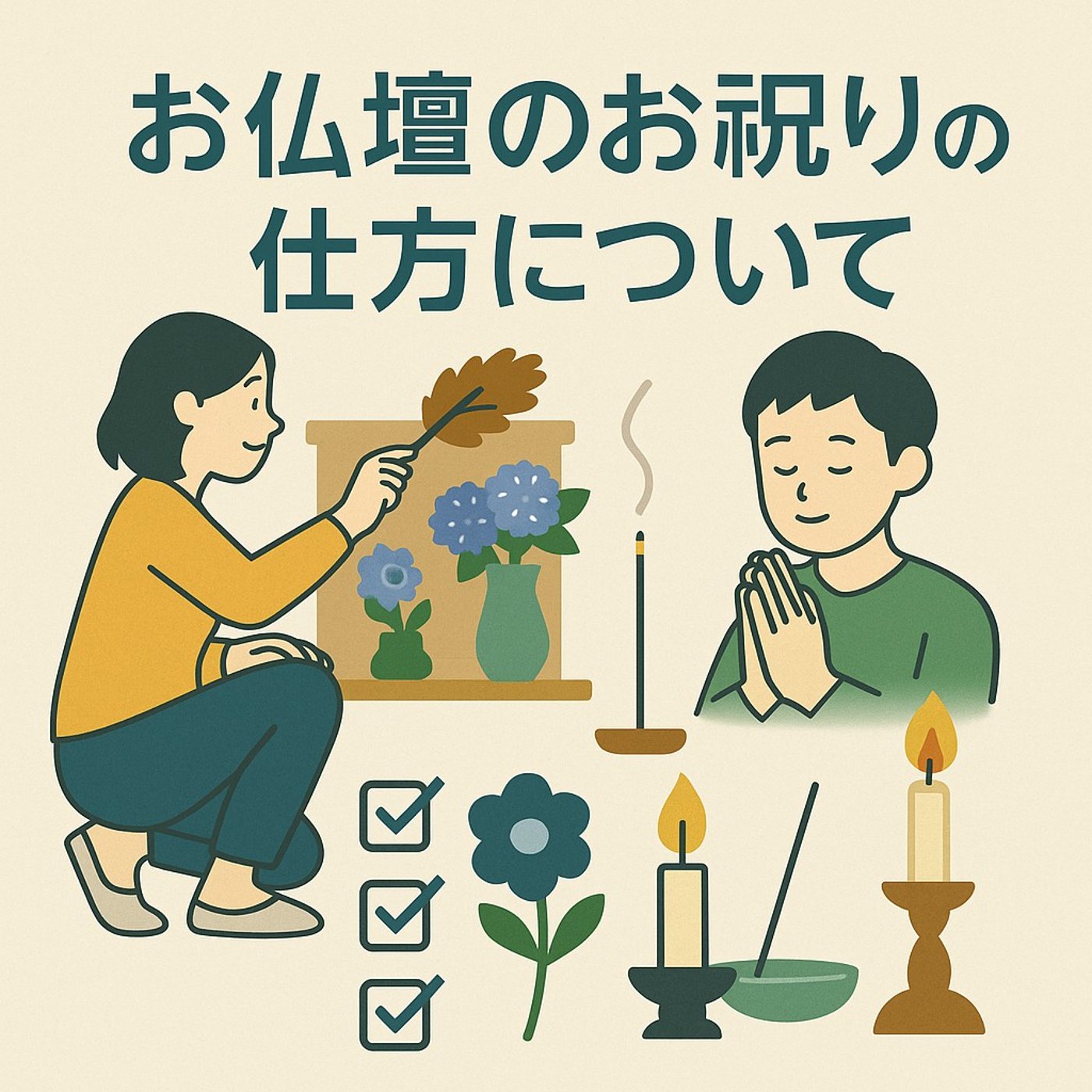 お仏壇のお祀りの仕方とは？やさしく解説します✨ episode artwork