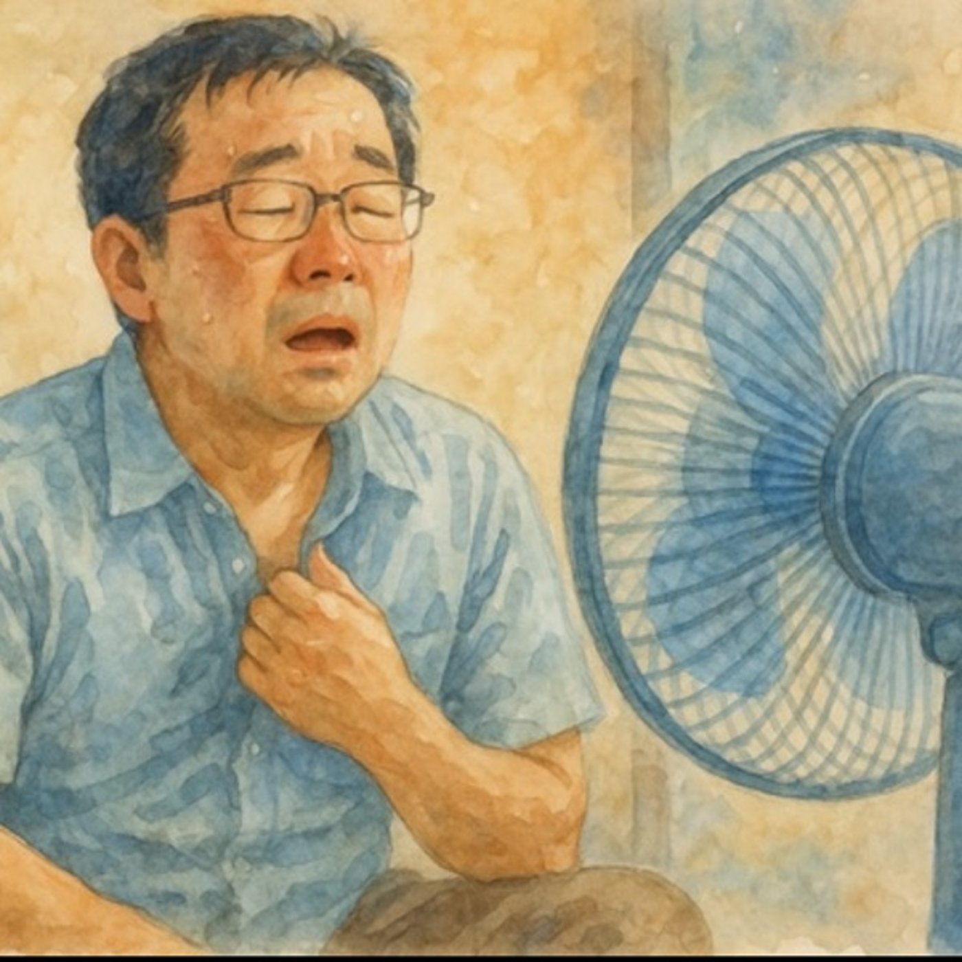 クーラーが苦手な高齢者へ―蒸し暑い夏を扇風機で乗り切るコツ(08.05)