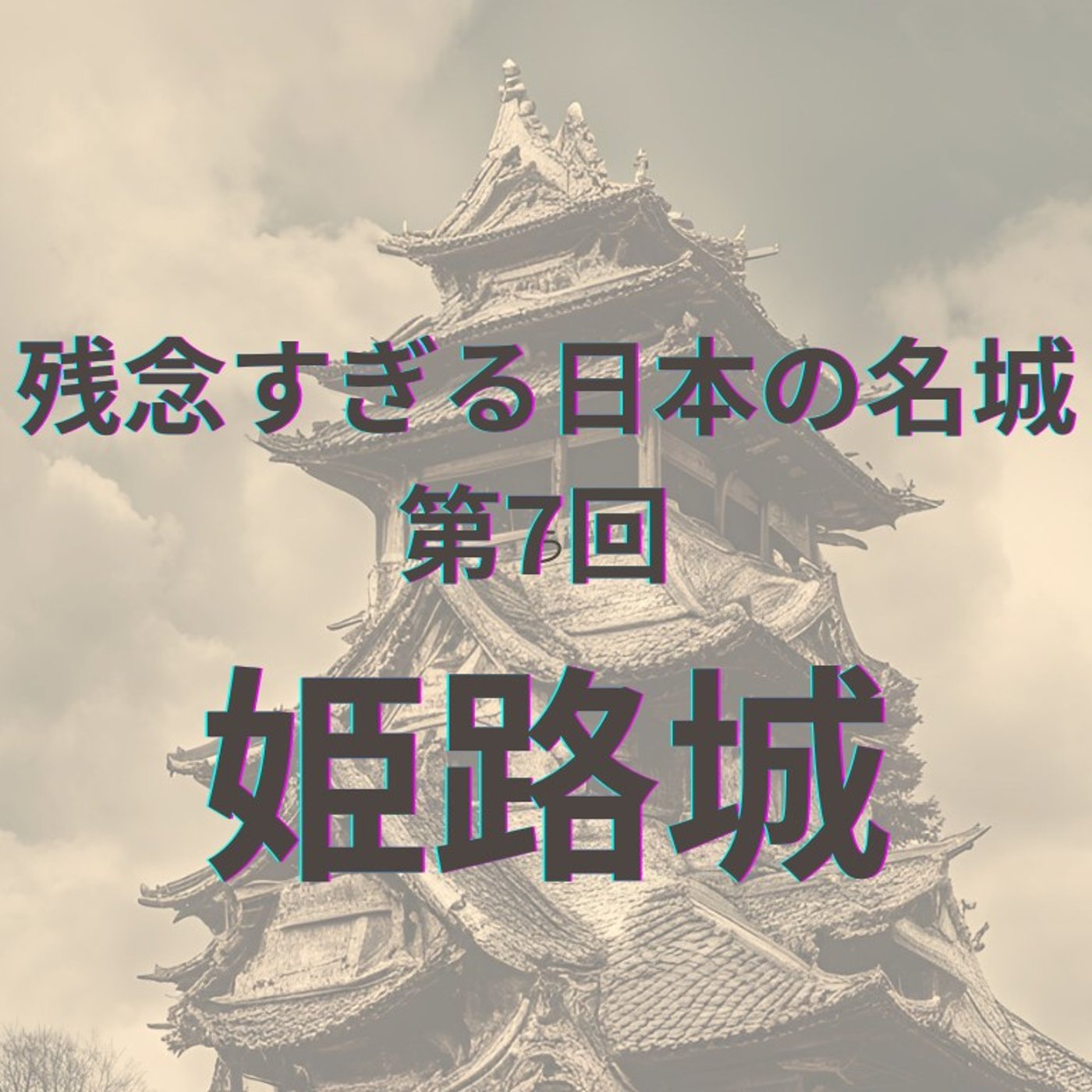 【姫路城】 完璧と残念が織りなす白鷺の美 episode artwork