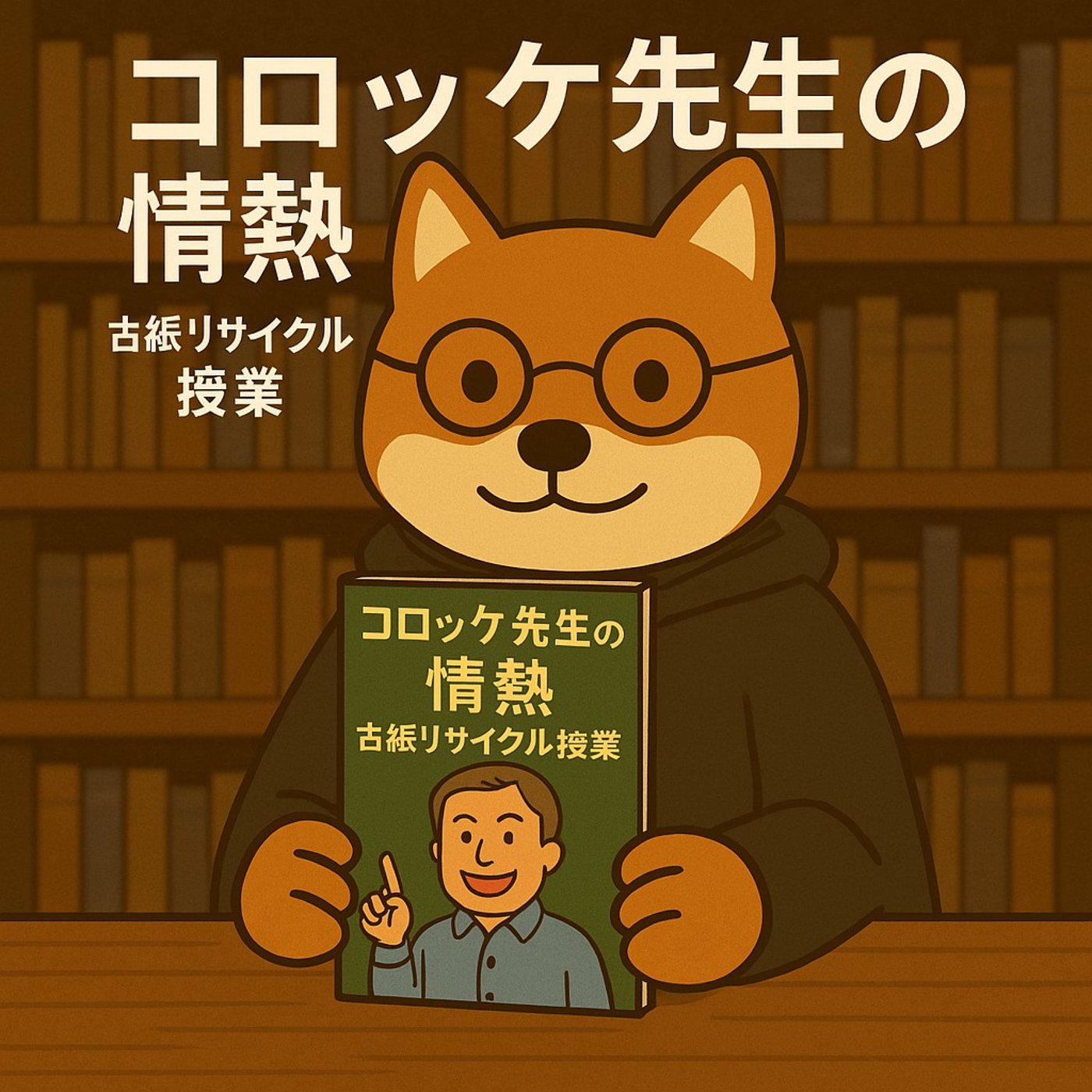 コロッケ先生の情熱 古紙リサイクル授業 episode artwork