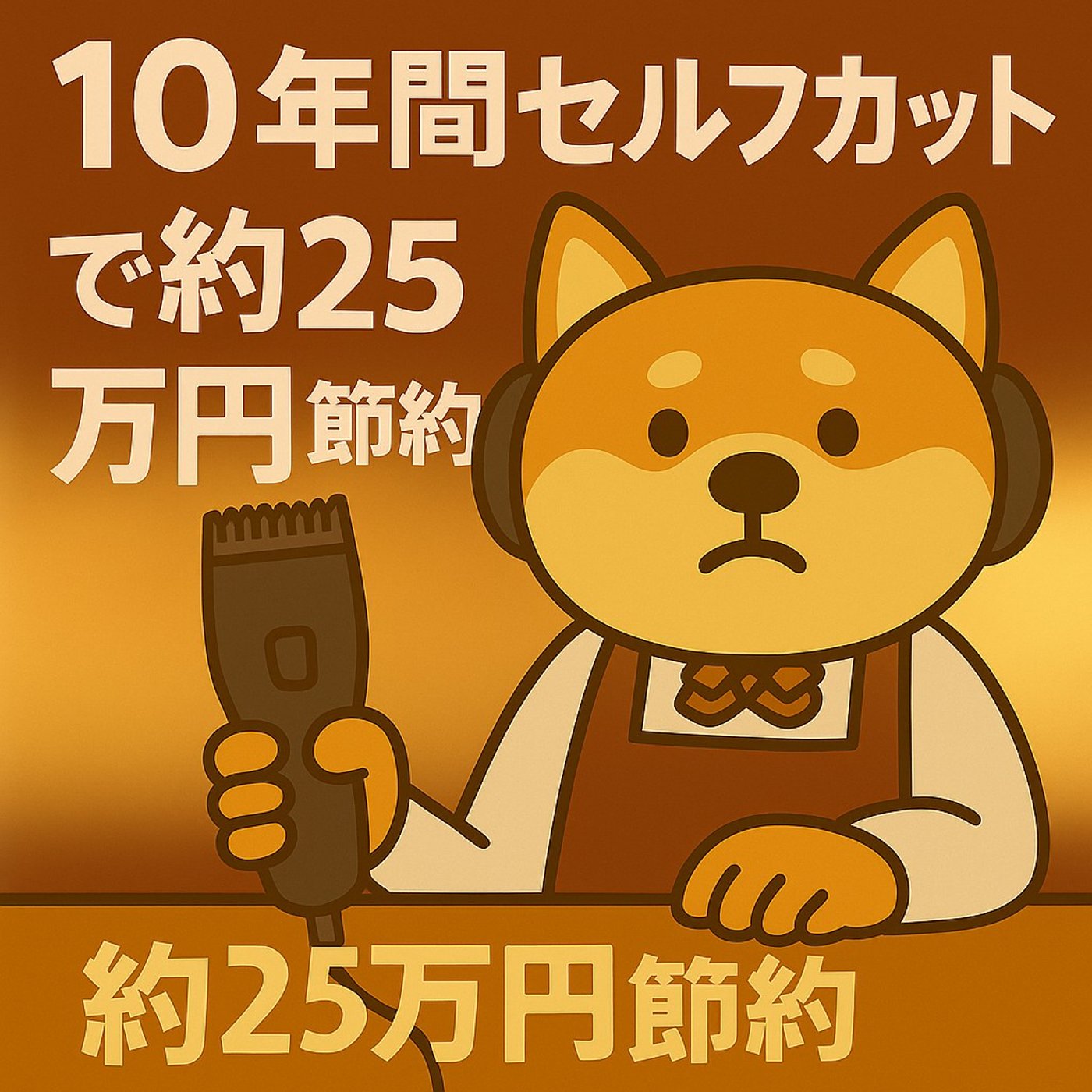 もう10年以上、自分で髪を切ってます episode artwork