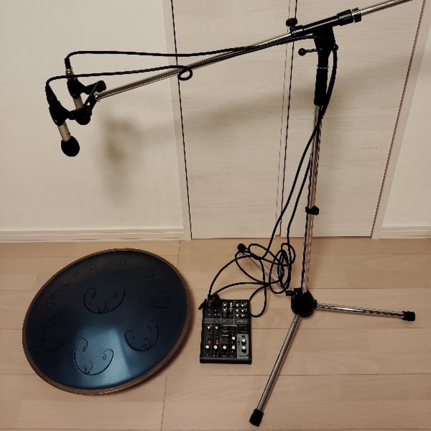 ラブドラム瞑想 新しいマイク