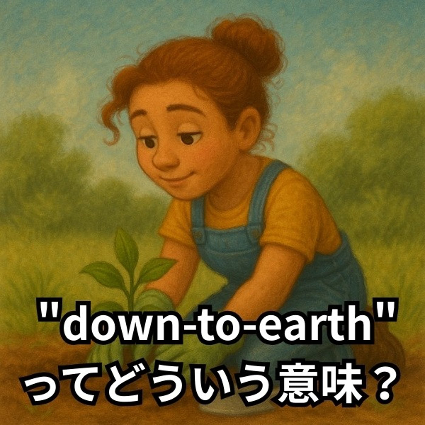 「地に足をつける」って英語でどう表現する？【イディオム解説】